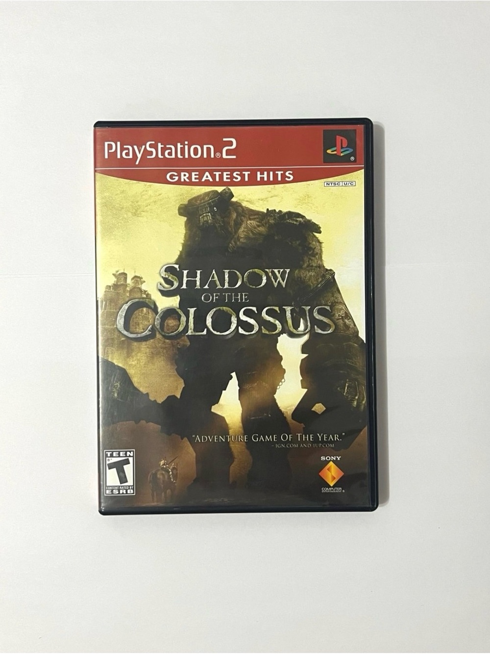 Shadow of the Colossus Greatest Hits (Sony PlayStation 2, 2006) No Manual